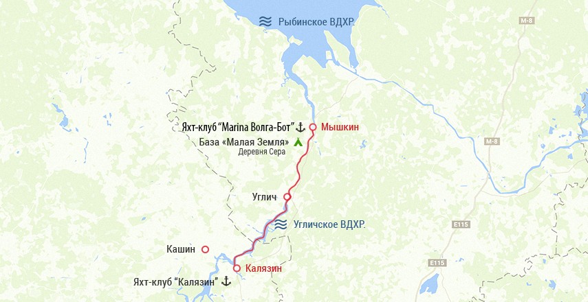 Речной тур из города Калязин в город Мышкин
